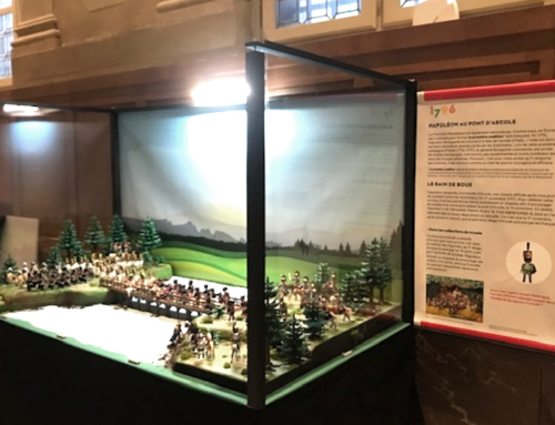 Signalétique pour l’exposition Playmobil au Musée de l’Armée