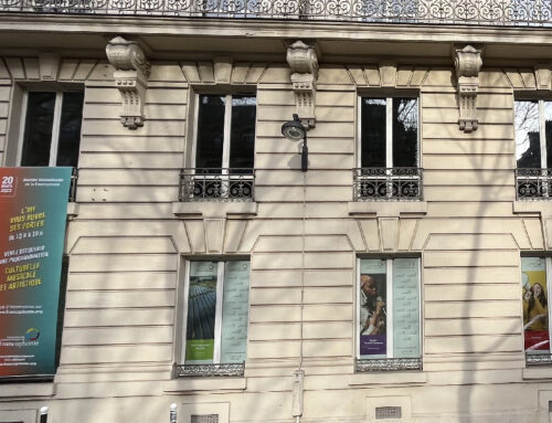 Vitrophanies et bâches extérieures pour l’OIF