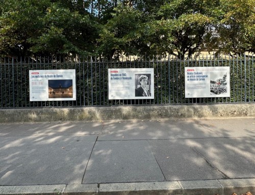 Nouvelle mission pour le Musée de l’Armée : habiller les grilles du boulevard