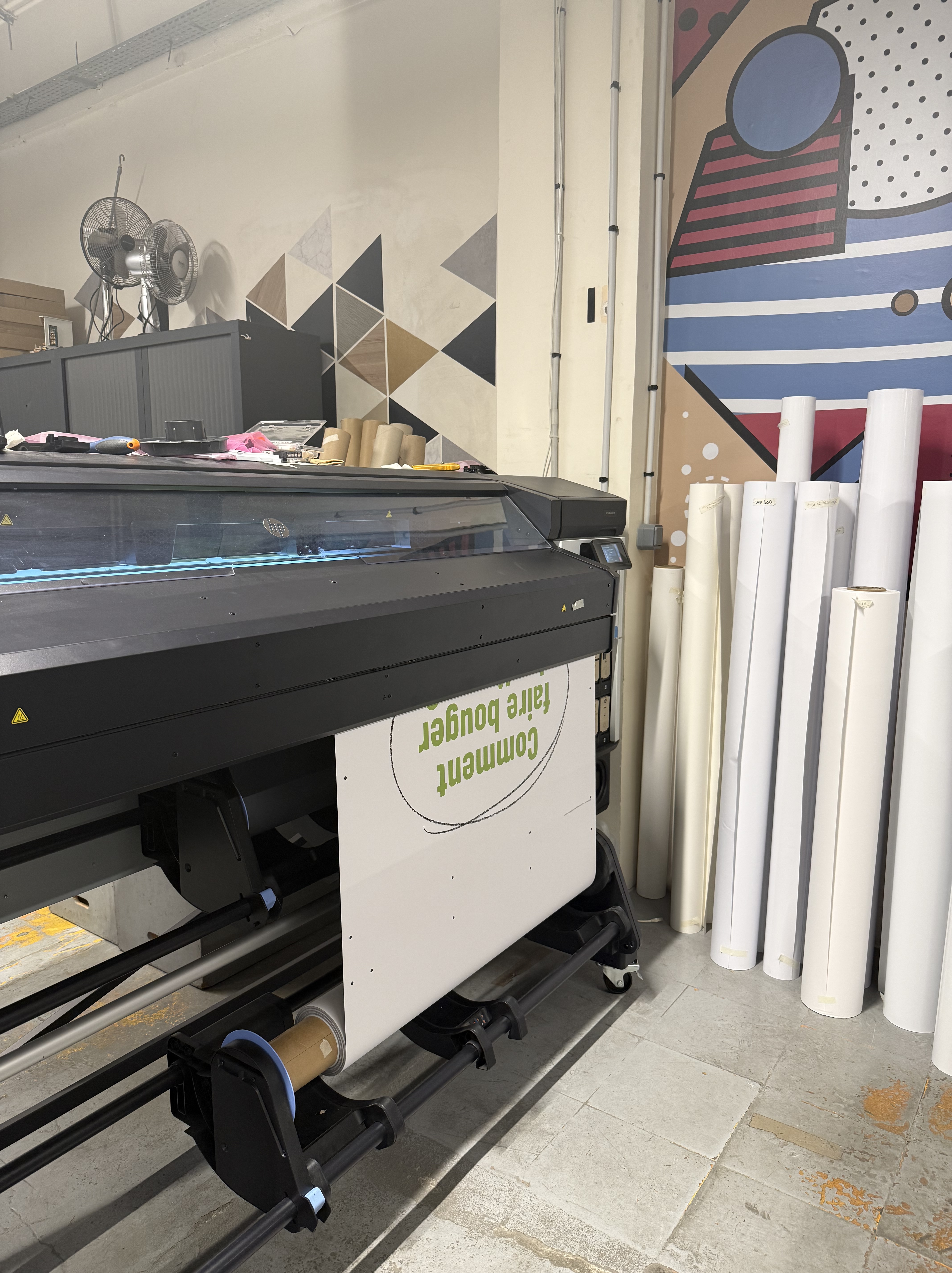 Enrouleurs recto verso Greenpeace