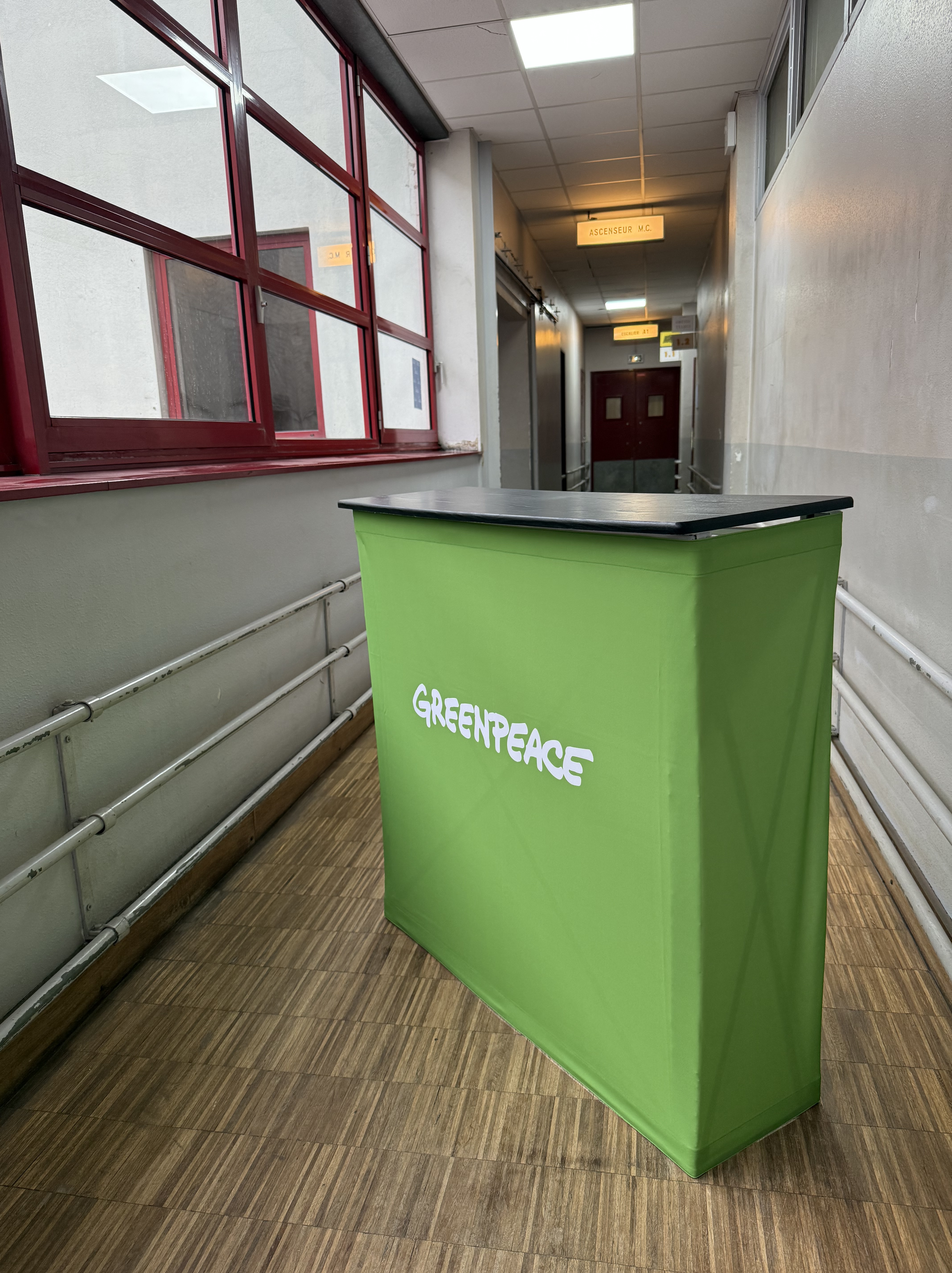 Dispositif complet communication Greenpeace