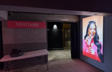 Kayali à l'Atelier des Lumières — scénographie événementielle Atelier Images & Cie