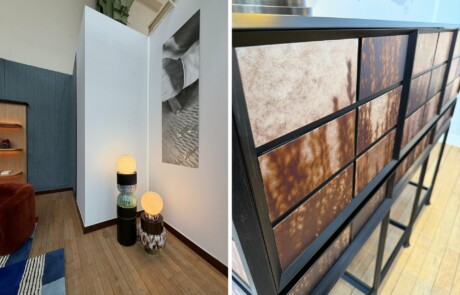 Marie Claire au Salon Art Paris — Prix HER ART, supports Atelier Images & Cie