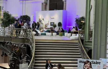 Marie Claire au Salon Art Paris — Prix HER ART, supports Atelier Images & Cie