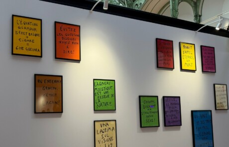 Marie Claire au Salon Art Paris — Prix HER ART, supports Atelier Images & Cie