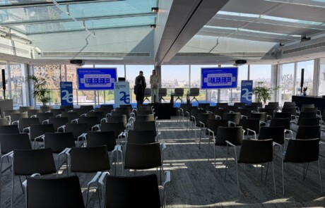 Musa Agency / Visa — séminaire Pullman Paris Tour Eiffel, branding Atelier Images & Cie