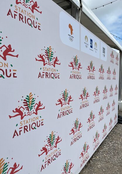 Communication grand format Jeux Olympiques et Paralympiques