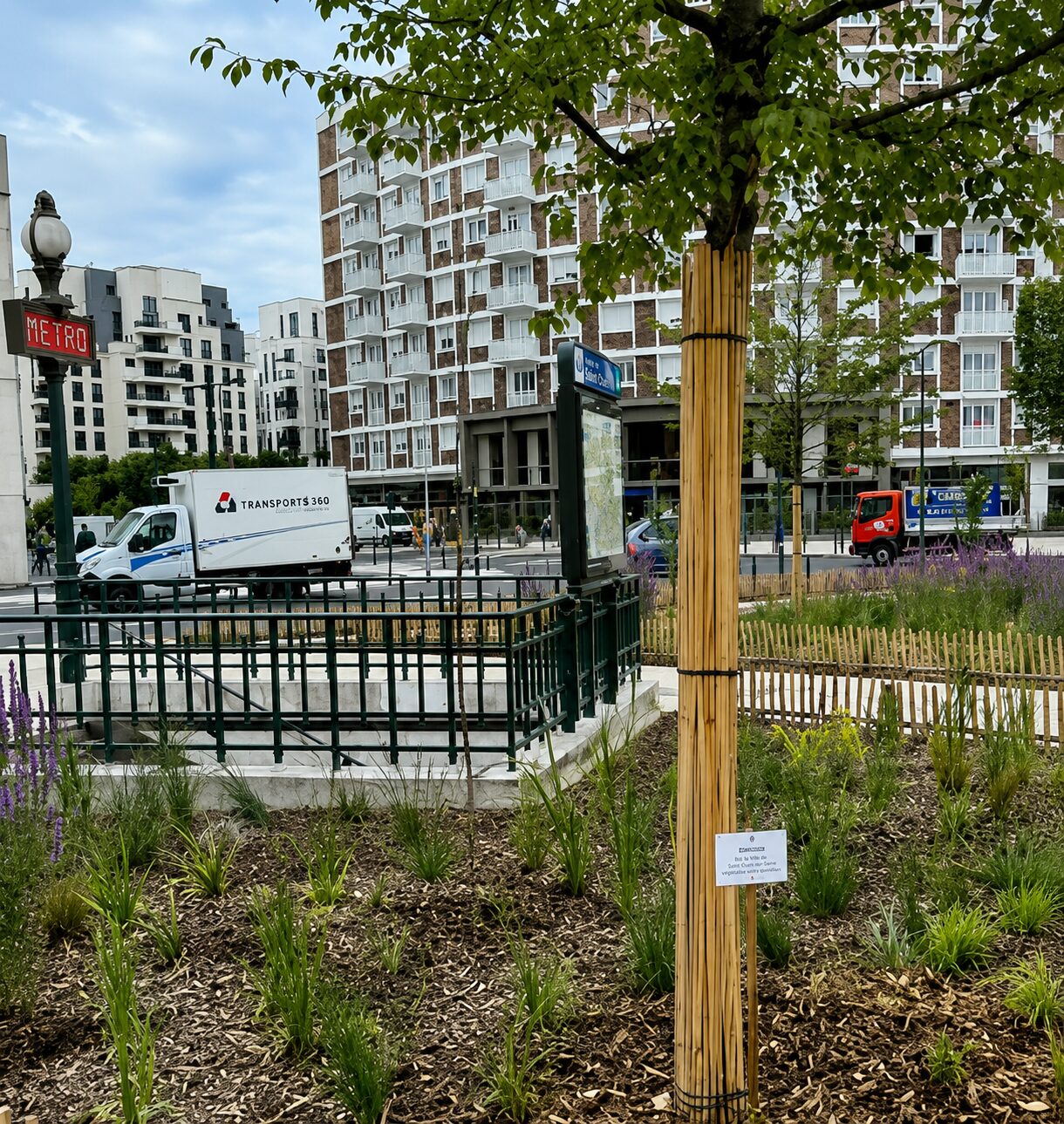 Signalétique de flux et dispositif événementiel urbain